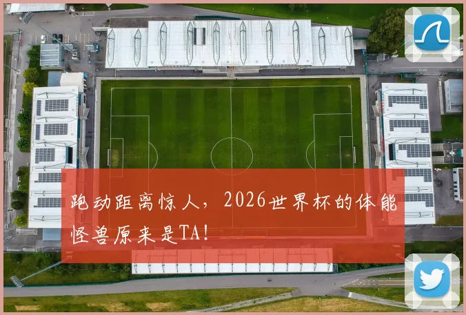 跑动距离惊人，2026世界杯的体能怪兽原来是TA！